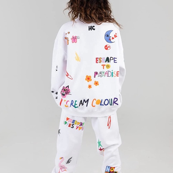 MAYFAIR X ISCREAMCOLOUR Somebody Loves You Crewneck - Picture 3 of 3